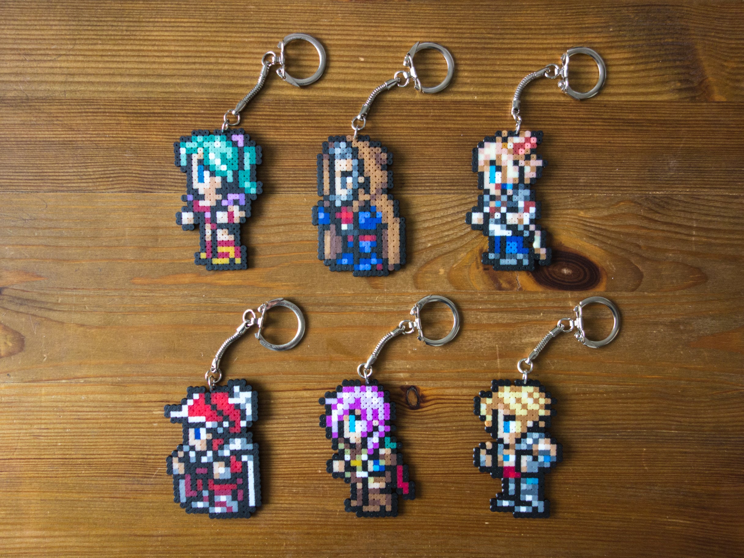 Any Final Fantasy Character Keychain, Pin, Brooch, Magnet or Figure - Etsy