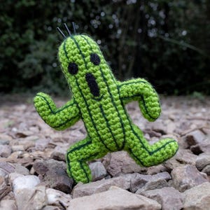 Patrón de crochet de cactus de Final Fantasy - Descarga digital instantánea en PDF