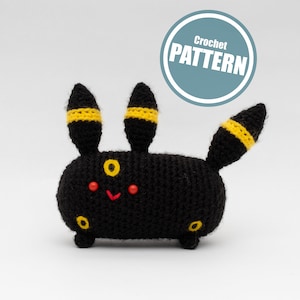 Umbrebean - Umbreon crochet pattern