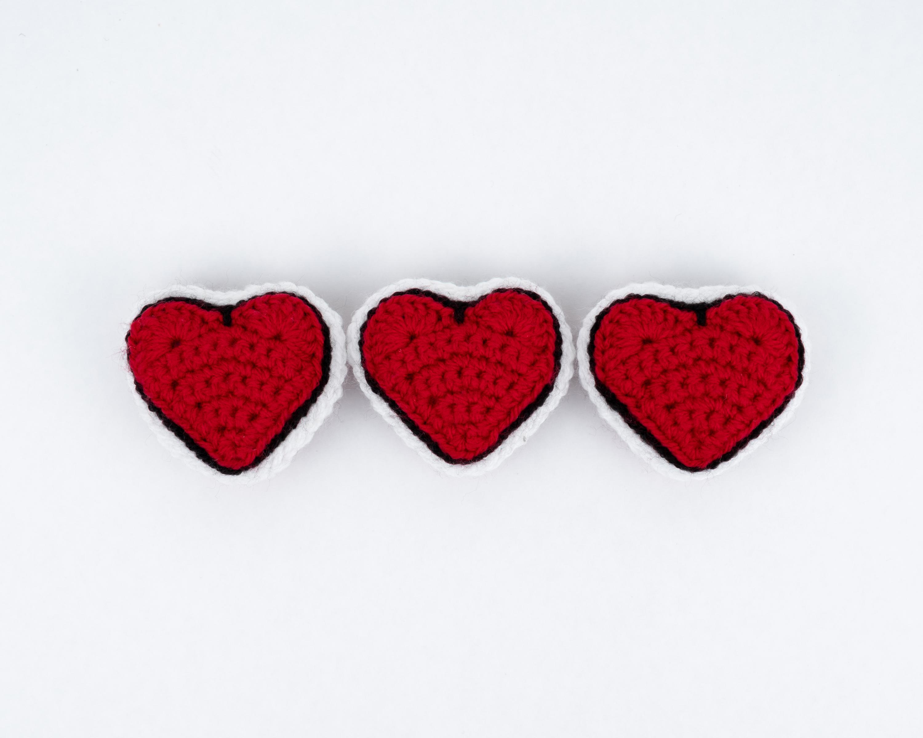 その他 HUMAN MADE CROCHETED HEART Valentine's Heart Crochet Pattern, Legend of Zelda Heart Container
