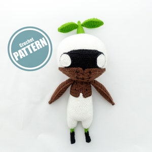 Mandragora crochet pattern, Final Fantasy XI amigurumi pattern