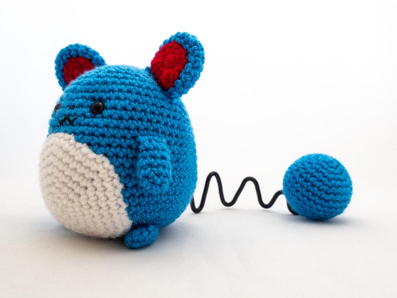 Marill Pokemon amigurumi pattern, Pokemon crochet pattern image 9