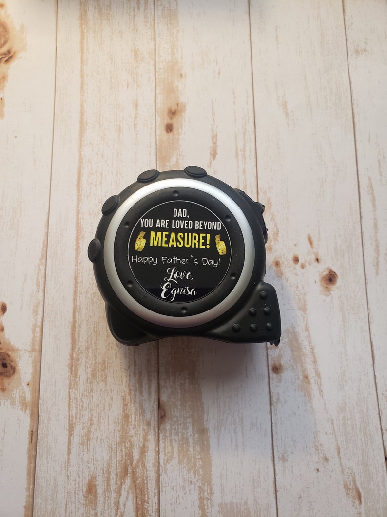 Personalized Tape Measure Father's Day Gift Dad's Etsy