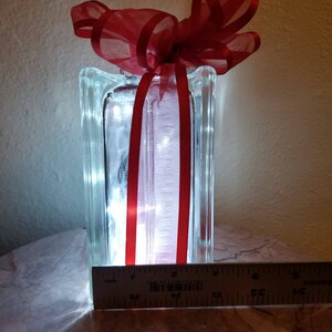 Be My Sweet Valentine Glass Block image 2