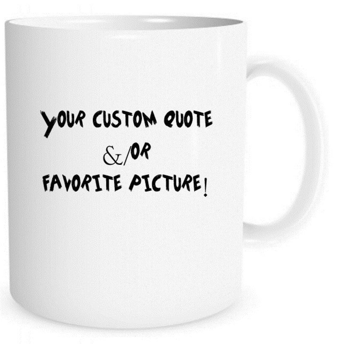 Custom Mug Personalized Mug Picture Mugcustom Photo Mug Etsy