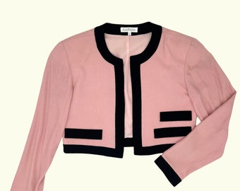 Bolero pink jacket - Vintage Ann Taylor - Size S