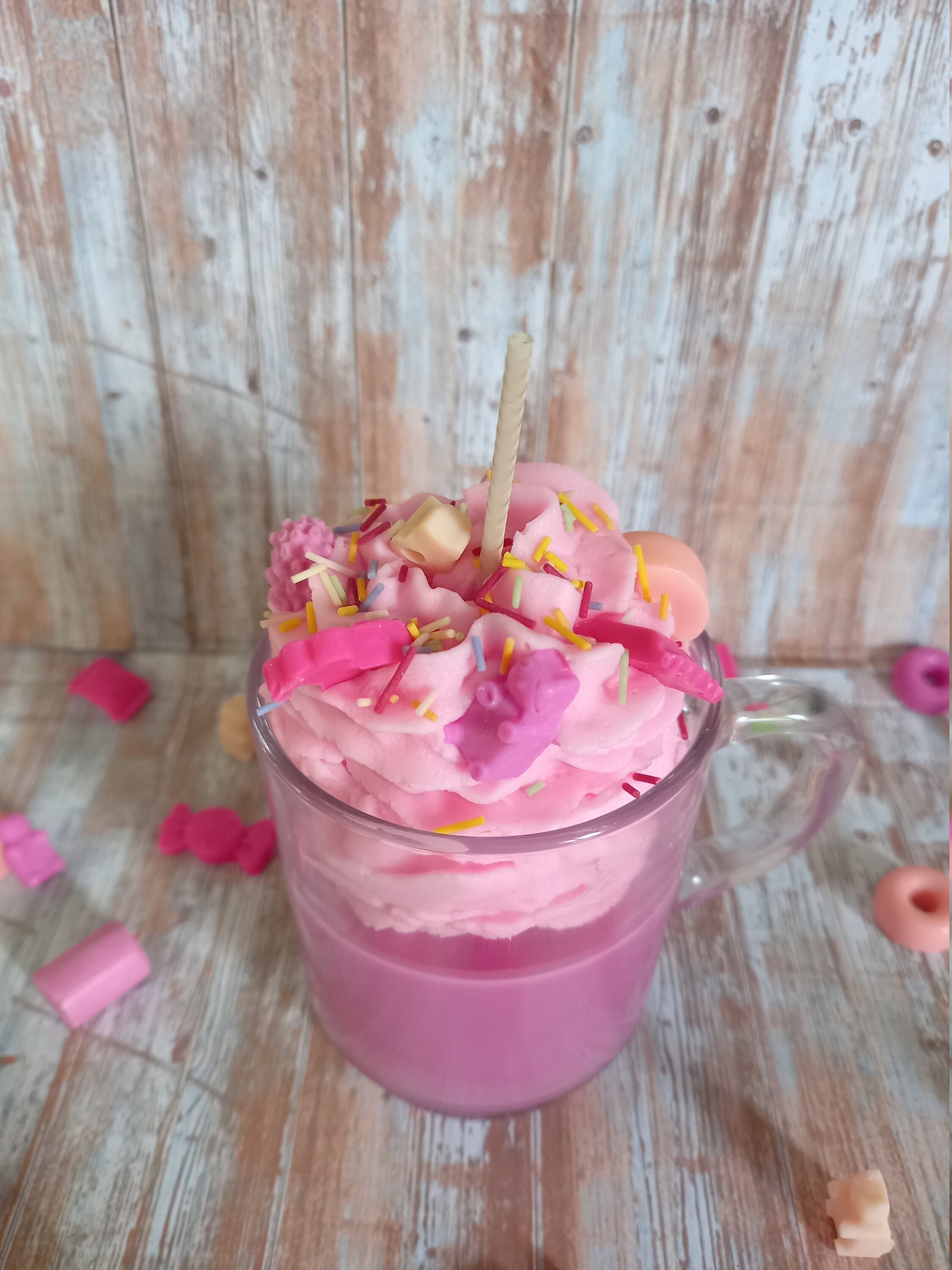 Bougie Gourmande Parfum Malabar Fraise