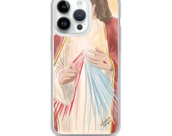 Divine Mercy | iPhone Case | Jesus | Catholic Art | Virgin Mary | Mercy | Eucharist | Holy Rosary | Faustina