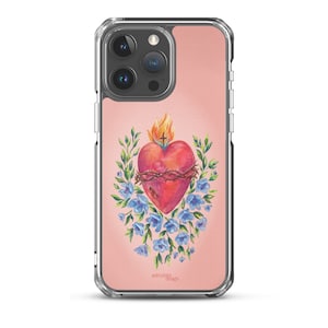 iPhone Hülle / Jesus / Sacred Heart / Eucharistie / Jungfrau Maria / Katholik / Glaube / Kommunion / Heilige Messe / Kirche