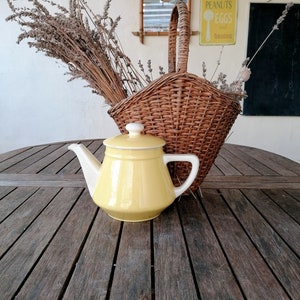 Vintage Villeroy & Boch METTLACH teapot, vintage ceramic teapot, vintage ceramic coffee pot, vintage teapot, ceramic teapot, 1950s