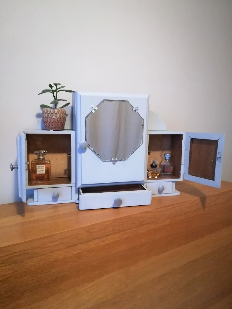 Armoire pharmacie murale bois armoire de toilette bois Etsy France