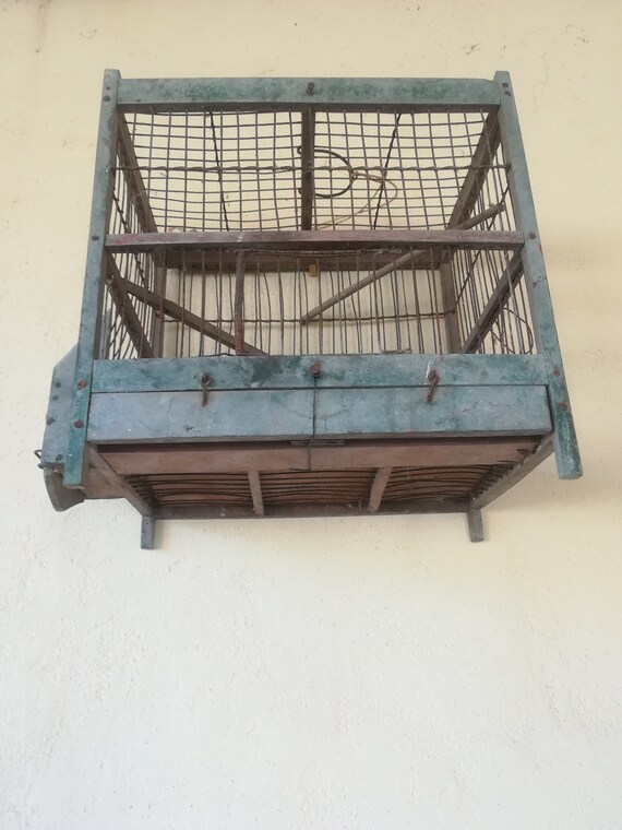 Cage à Oiseaux Vintage Des Années 1930 Ancienne Cage à Oiseaux Vintage 1930s Birdcage Old Birdcage Art Déco