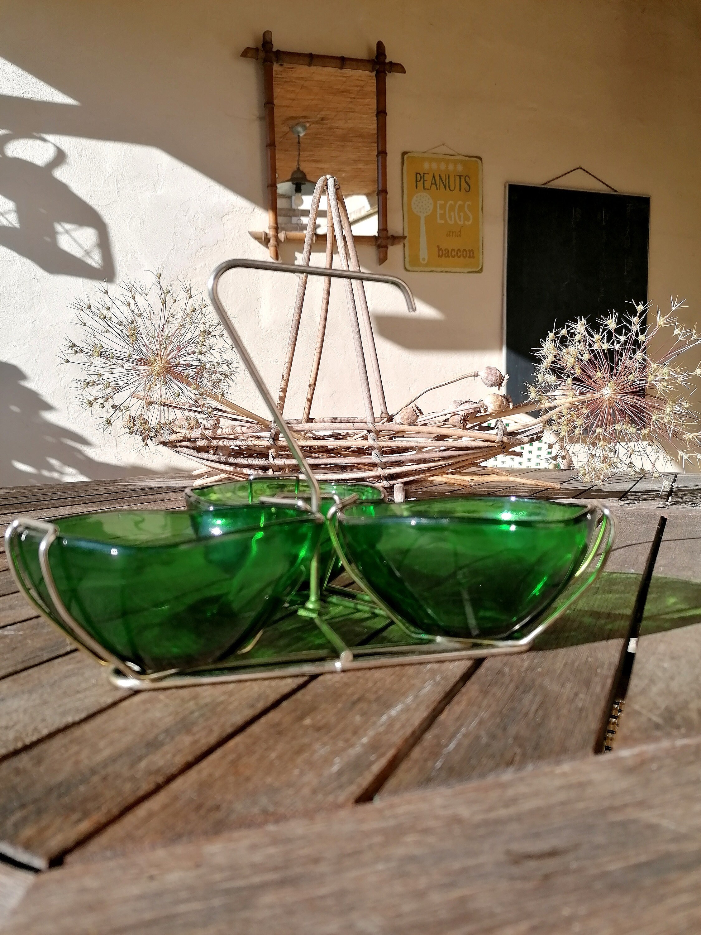 Serviteur Ver éco Marron/Marron Verre/Verre