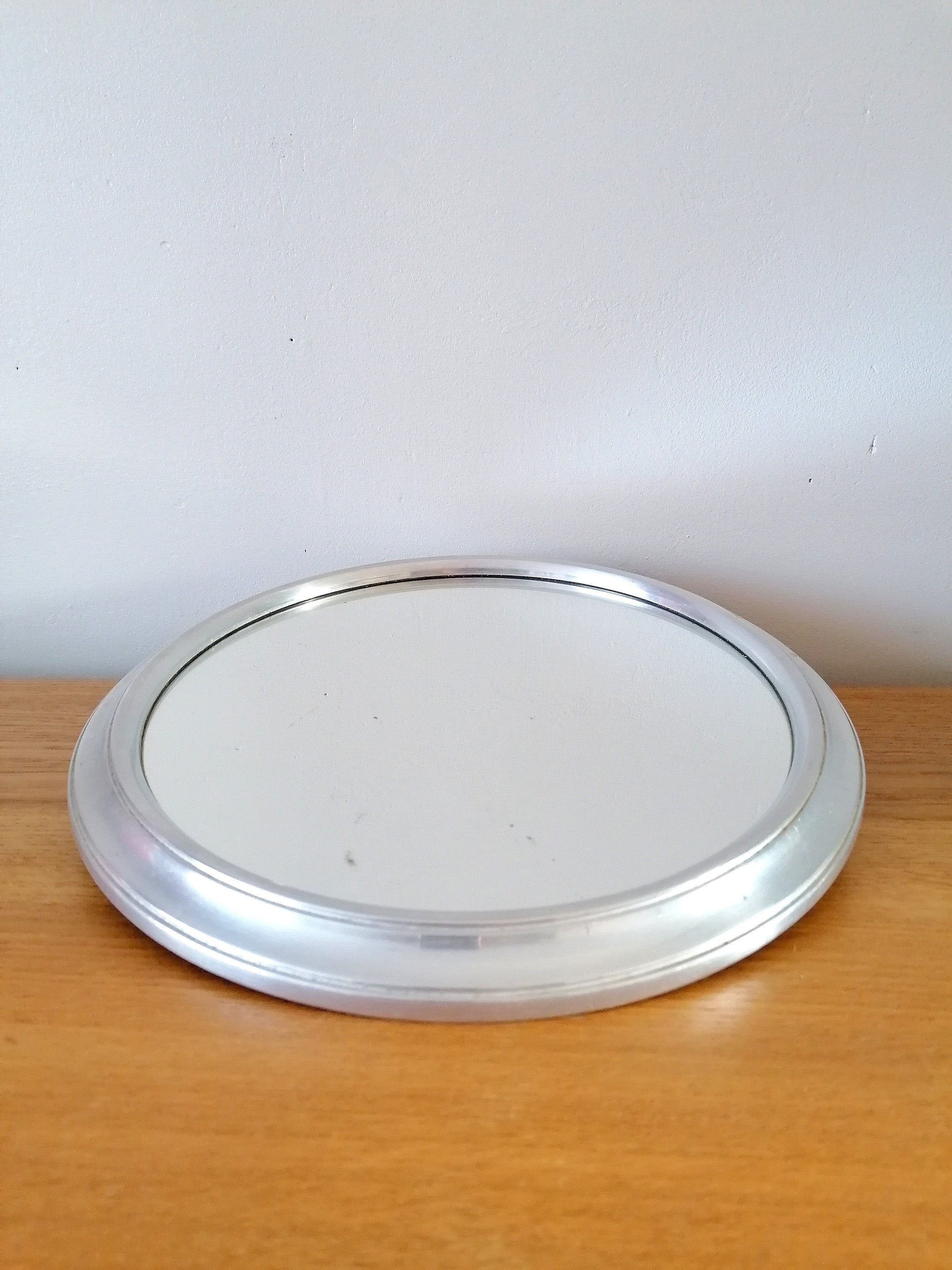 Plateau Miroir Art Déco, Dessous de Fleur Vintage, Deco Mirror Tray