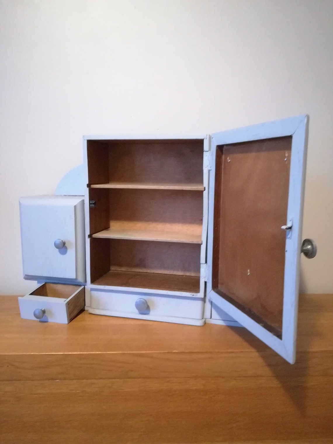 Armoire pharmacie murale bois armoire de toilette bois Etsy France