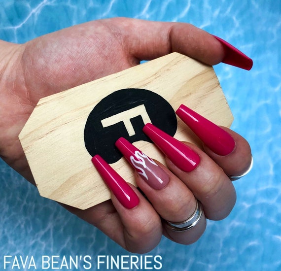 Medium Length Baddie Medium Length Acrylic Nails Coffin - Nail and Manicure Trends