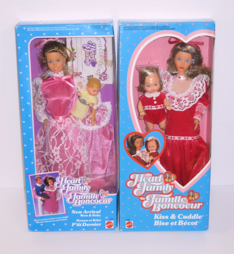 heart family barbie dolls