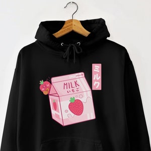 Pouring milk hoodie sales