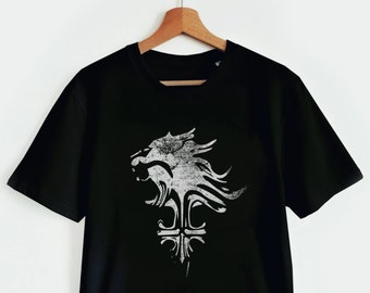 Squall Leonhart shirt Lionheart Final fantasy T-Shirt geek tee anime otaku  manga gamer video game role-playing game RPG cosplay