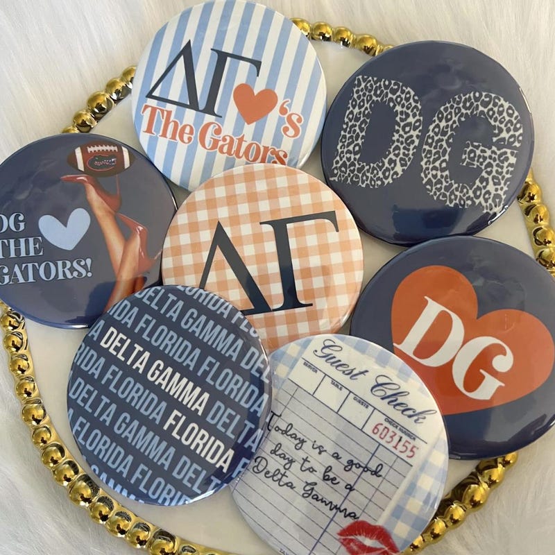 Sorority Buttons - Etsy