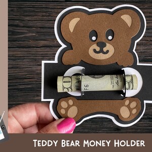 ◇DAKS◇ [DAKS TEDDY] Daks Teddy Bear Card Wallet DCWA5E997W Pre-Owned Brown Monogram Velour DouDou Teddy Bear QJH0C24H0B002