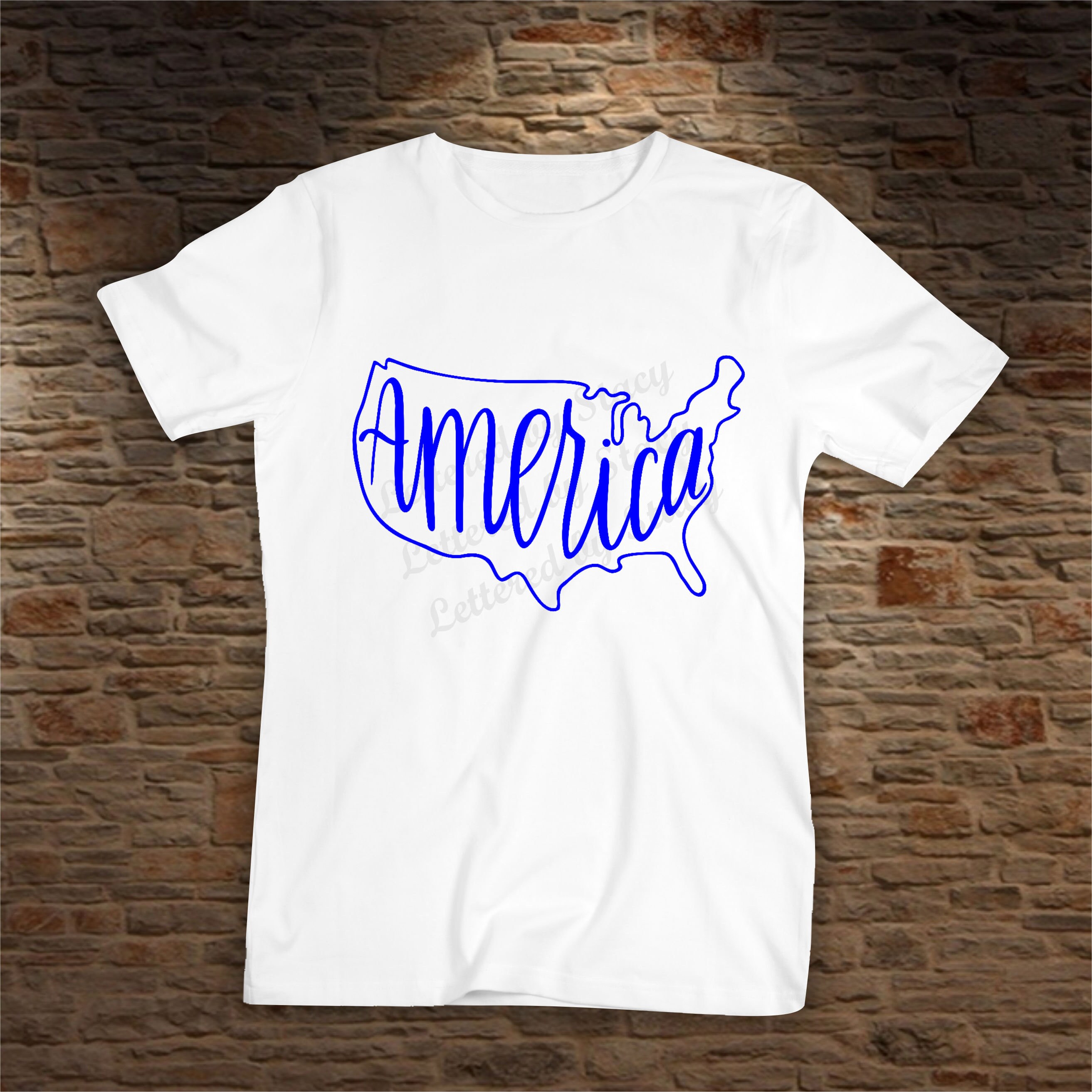 America Map | American Design | Patriotic Design With USA Outline and ...