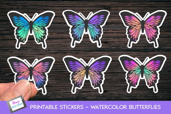 printable stickers print and cut stickers for cricut and etsy
