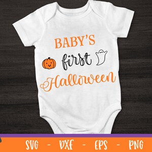 Halloween SVG | Baby's First Halloween SVG | SVG cut file for Cricut and Silhouette | svg png eps dxf