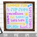 Subway Art Lover's Bundle 8 Subway Art Svg Designs for Cricut and ...