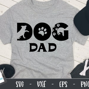 Dog Dad Design | Dog Lover Design | svg png eps dxf