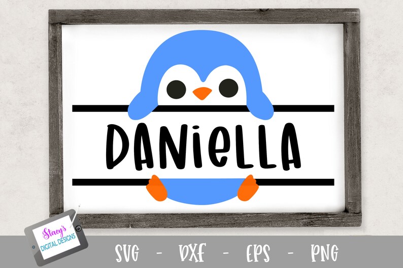 Baby Animal Split Monogram Bundle 6 Designs SVG Files for - Etsy