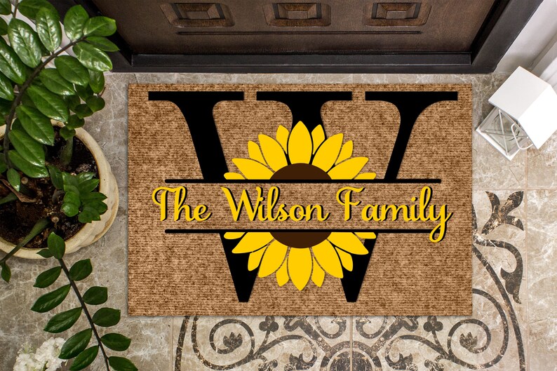 Free Free 149 Sunflower Split Monogram Svg Free SVG PNG EPS DXF File