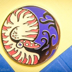 Nautilus Enamel Pin
