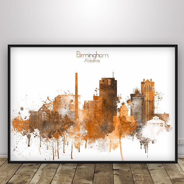 Birmingham Alabama Prints Etsy