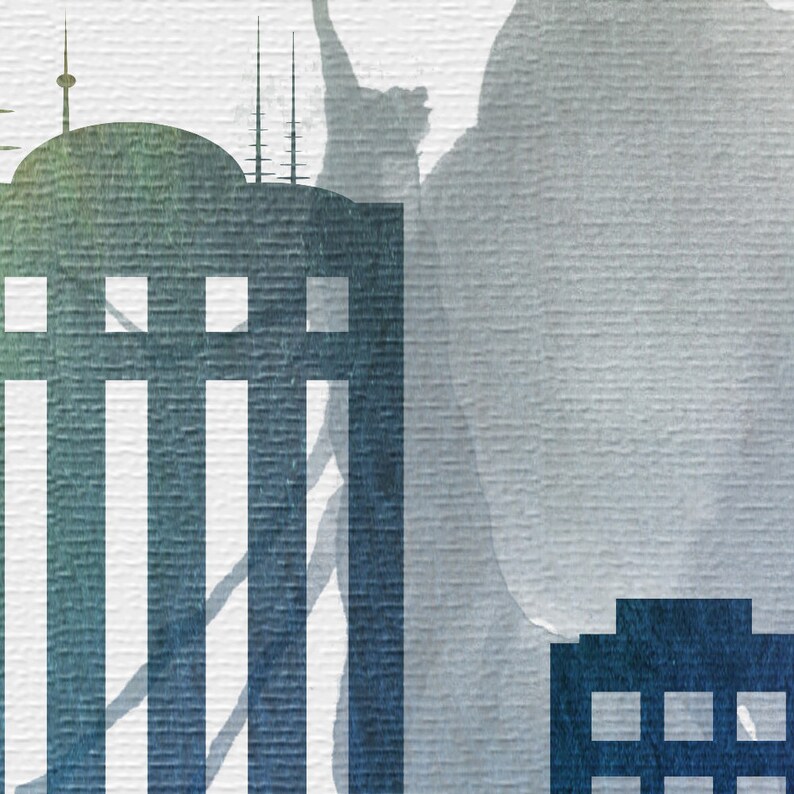 Wichita Druck, ReiseDekor, Wichita Poster, Aquarell Kunstdruck