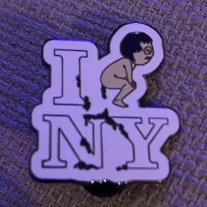 randy marsh I love New York tegridy farms double posted hard enamel pin