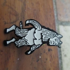 man bear pig manbearpig 1.25&quot; soft enamel pin