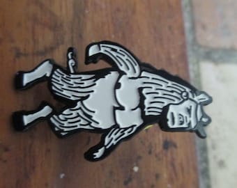 man bear pig manbearpig 1.25" soft enamel pin