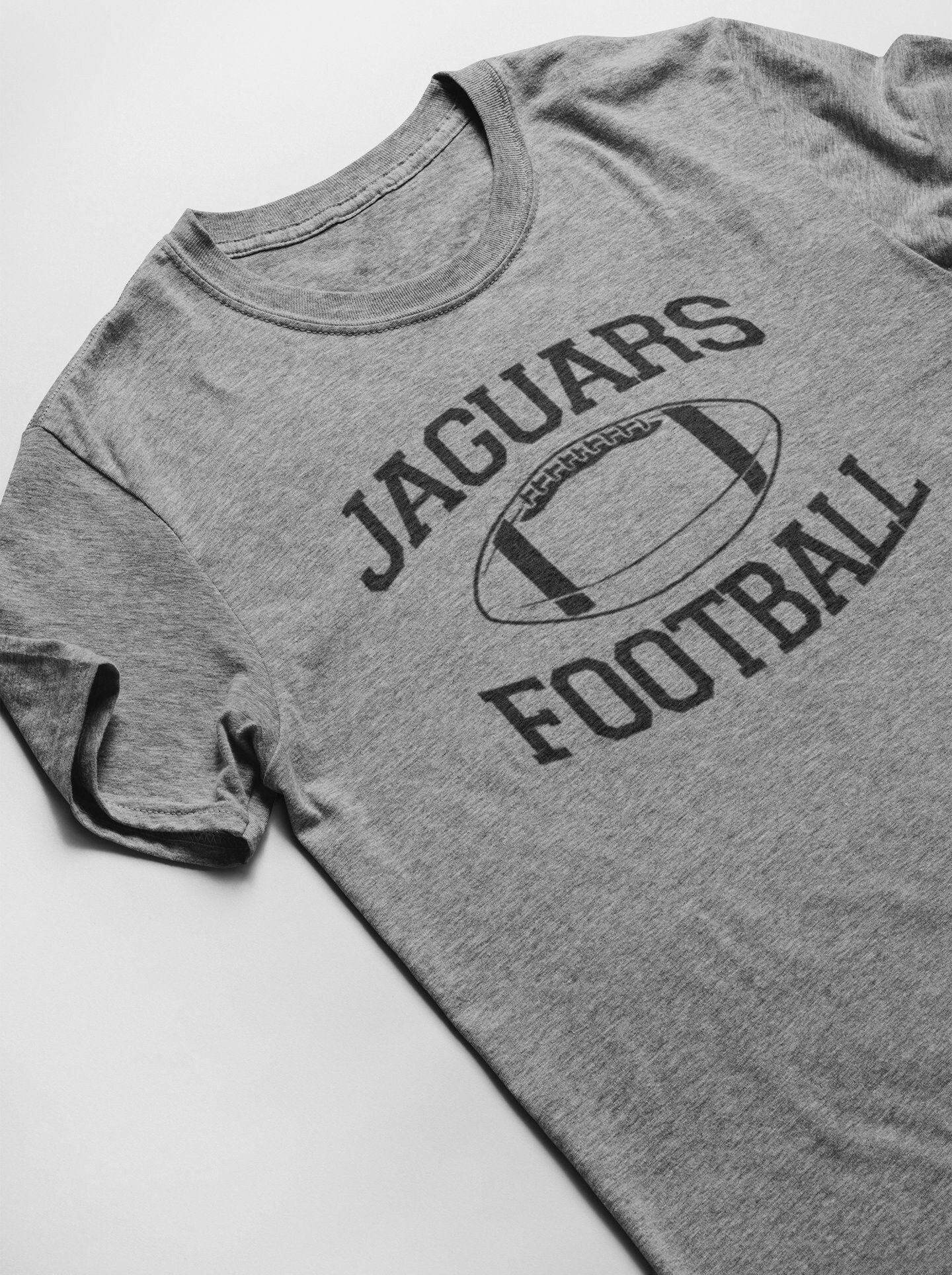 CAMISETA DE FÚTBOL DE JAGUARES... gris suave vintage old Etsy