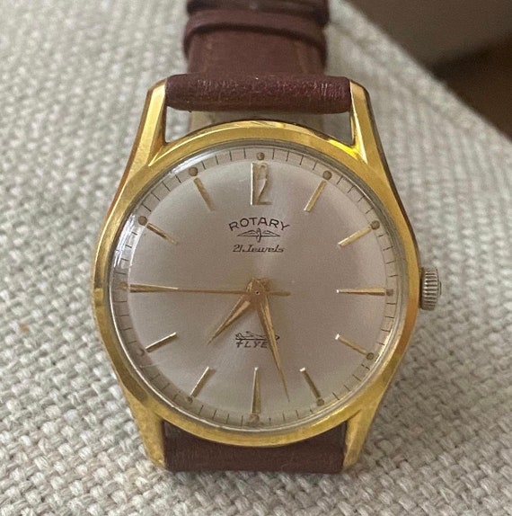 Raro orologio da polso Rotary Flyer c1960s. | Etsy Italia