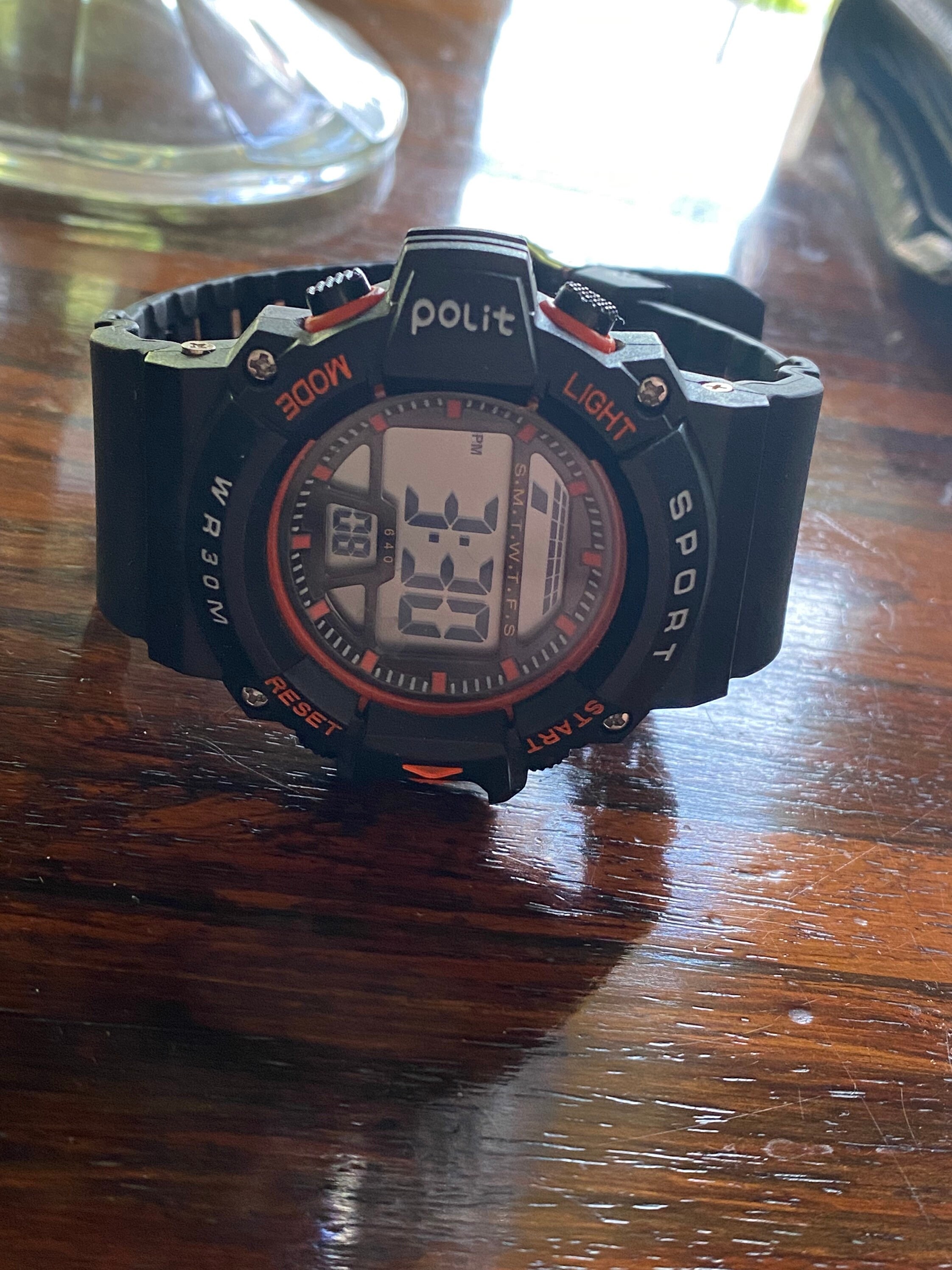 polit watch instructions