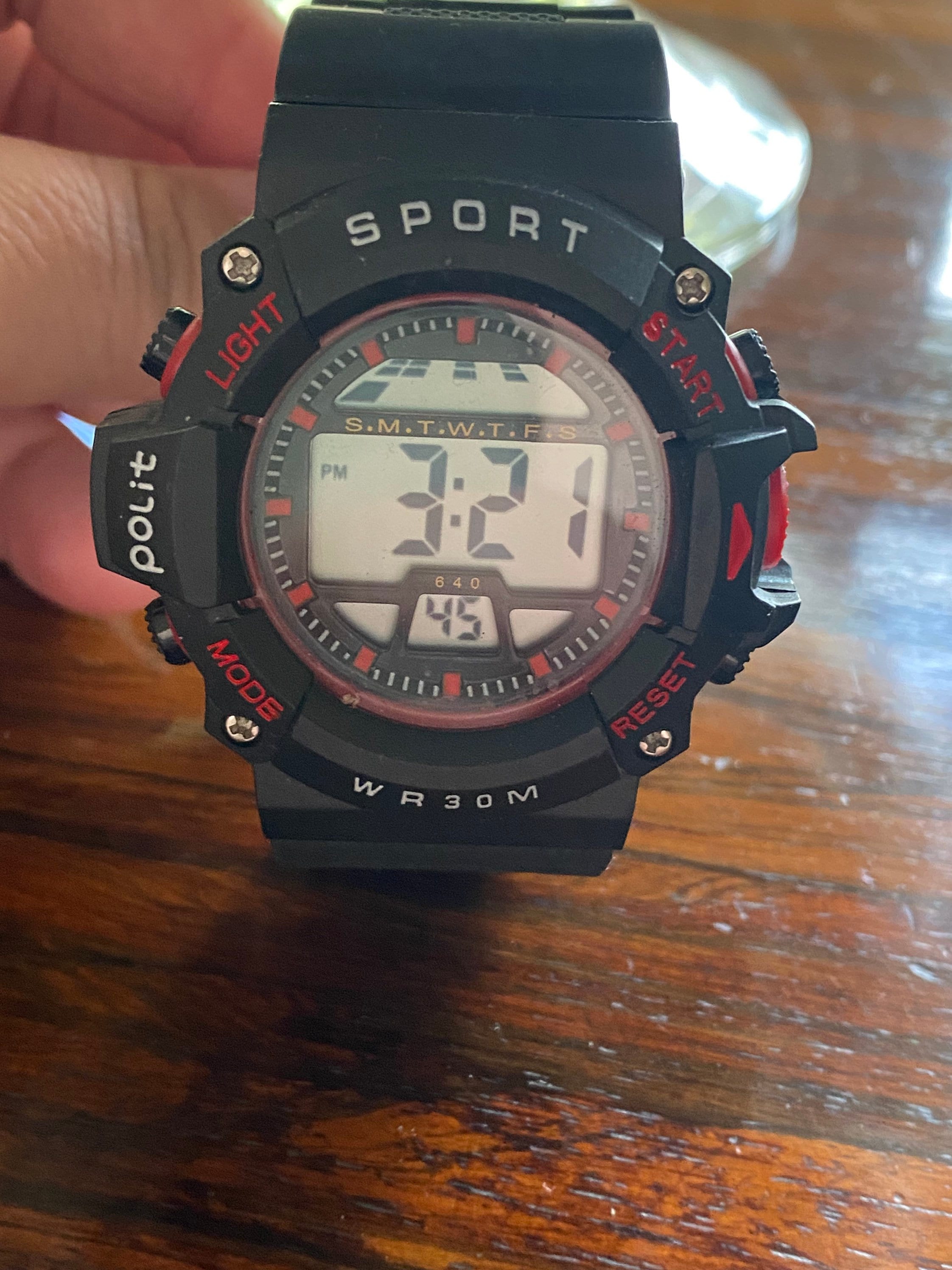 polit watch instructions