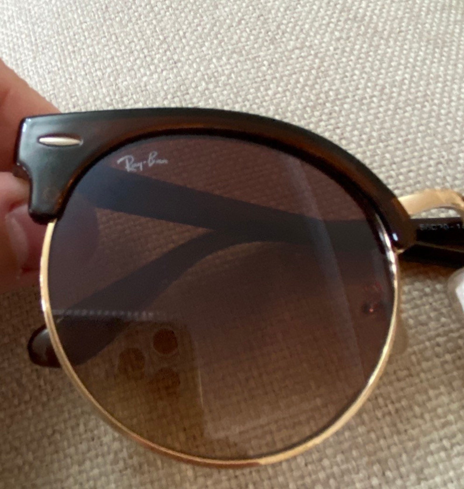 Vintage RayBan clubmaster unisex sunglasses classic brown Etsy