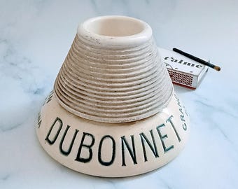 Vintage French Dubonnet Paris Match Striker – Porcelain Bistro Bar Decor