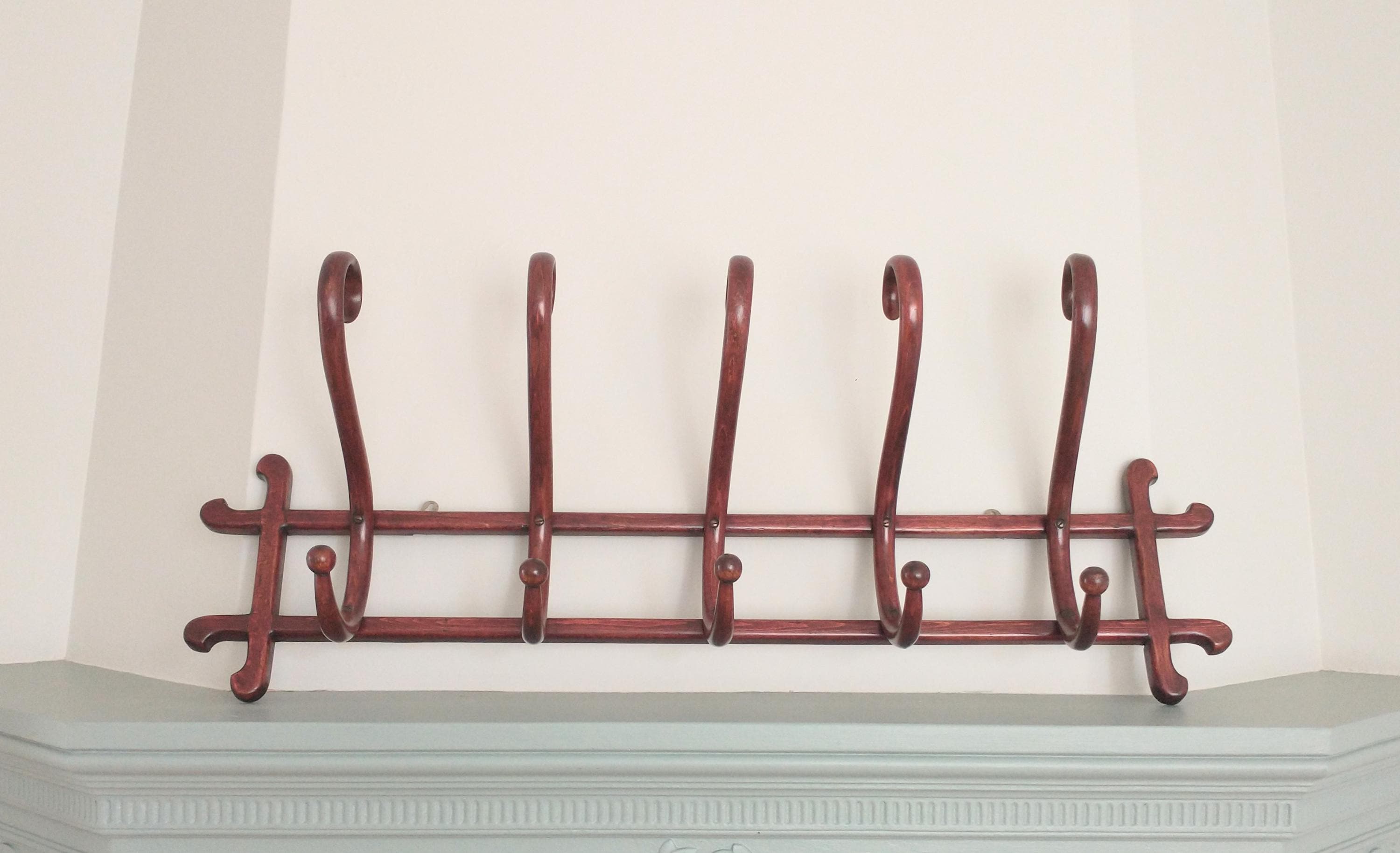 フランス アンティーク Wall Coat Hook THONET コートラック Thonet