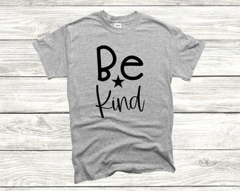 Be Kind SVG, Positive Quote, Inspirational Cut File (Digital Download)