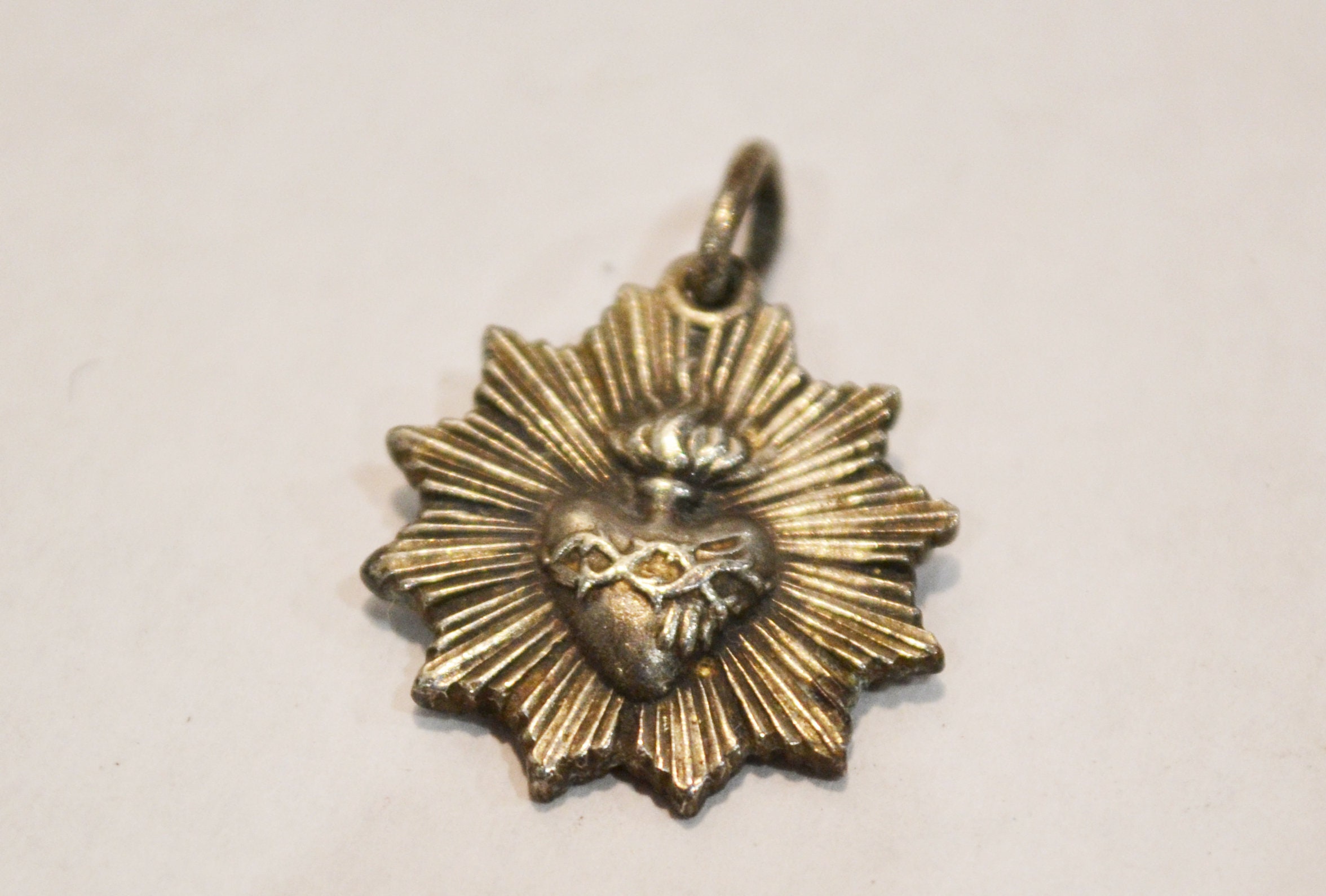 Coeur Sacré, Jésus, Médaille Religieuse, J'ai Confiance en Vous, Cadeau Religieux, Sacré Coeur, Hear