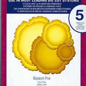 Spellbinders S4-370 Shapeabilities ~ Blossom Five