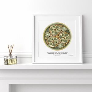 Irish Gifts for Babies, New Mom Gift, Irish Blessing Baptism, Personalized Baby Gifts, Gaelic Irish, Canvas Print,  Celtic, Christening