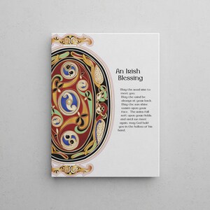 Irish Blessing Retirement Gift | Personalized Irish Decor | Irish Art ...